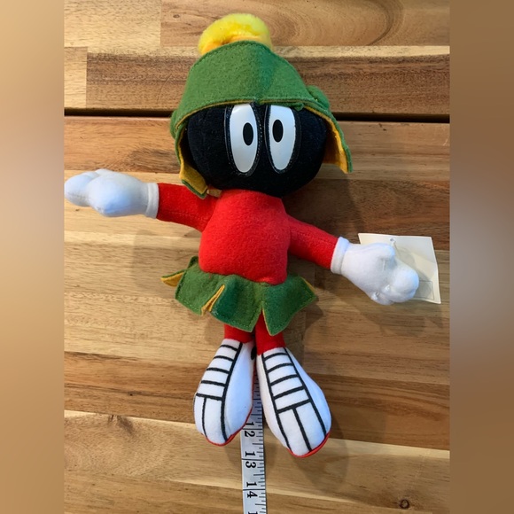 Vintage Looney Tunes “Marvin The Martian” Plush Toy Collectible - Picture 1 of 9